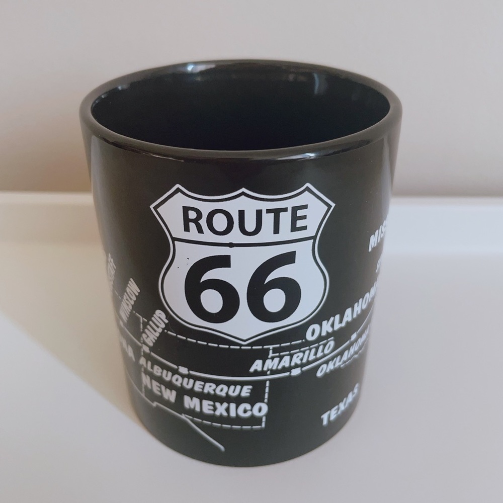 Route 66 Coffee mug black 12oz